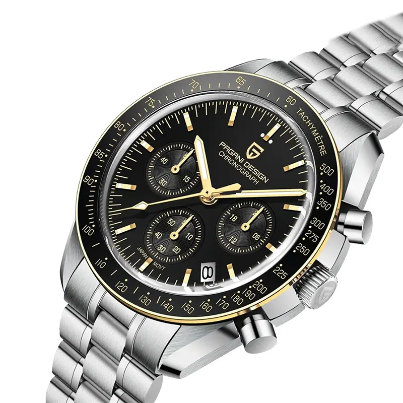 Pagani Design Speedmaster Stainless Steel Men's Watch-  PD-1701